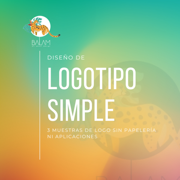 Diseño de Logotipo <br> Simple